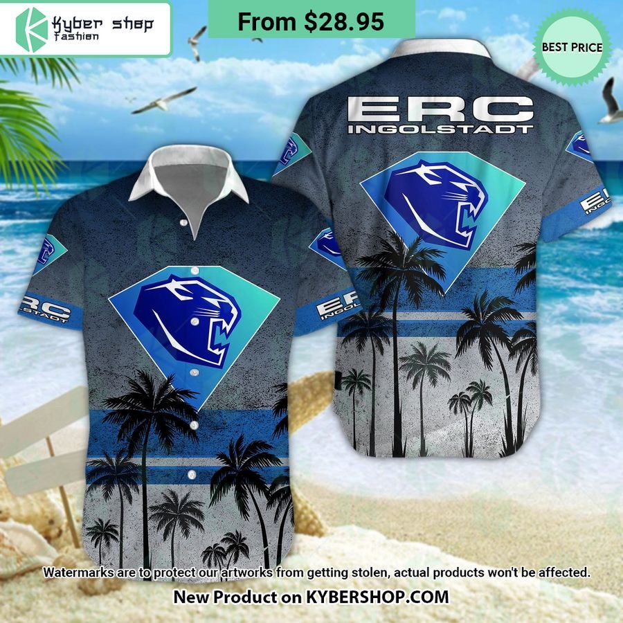 ERC Ingolstadt Hawaiian Shirt and Shorts