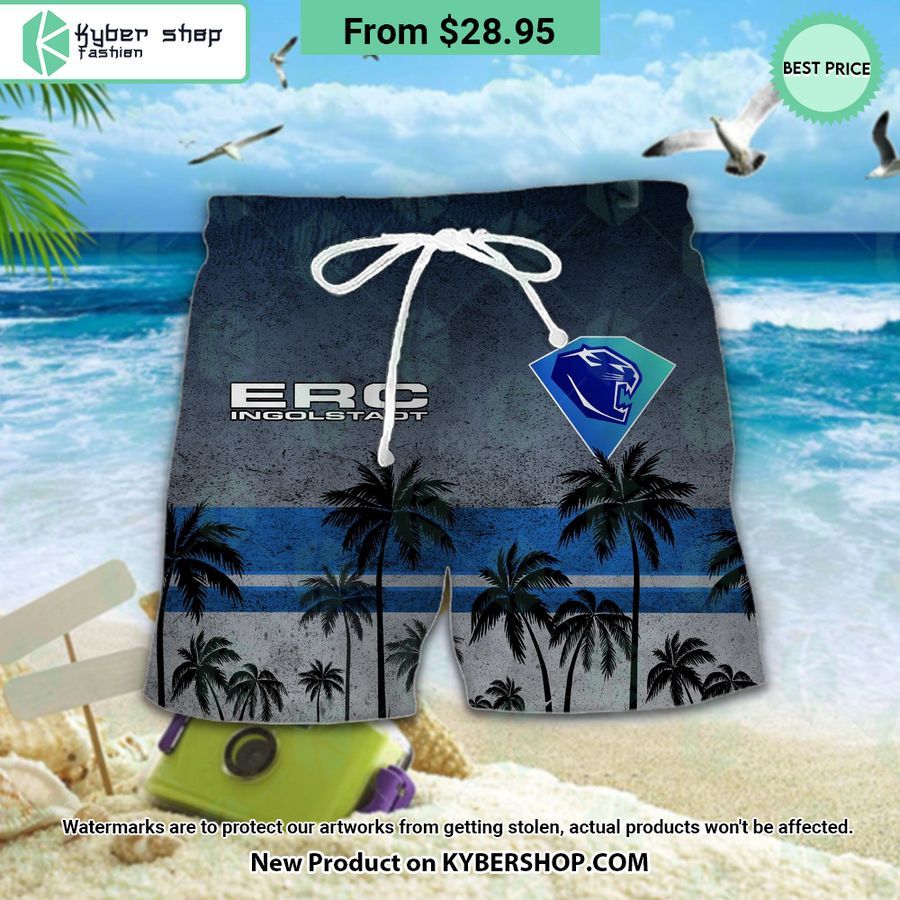 ERC Ingolstadt Hawaiian Shirt and Shorts