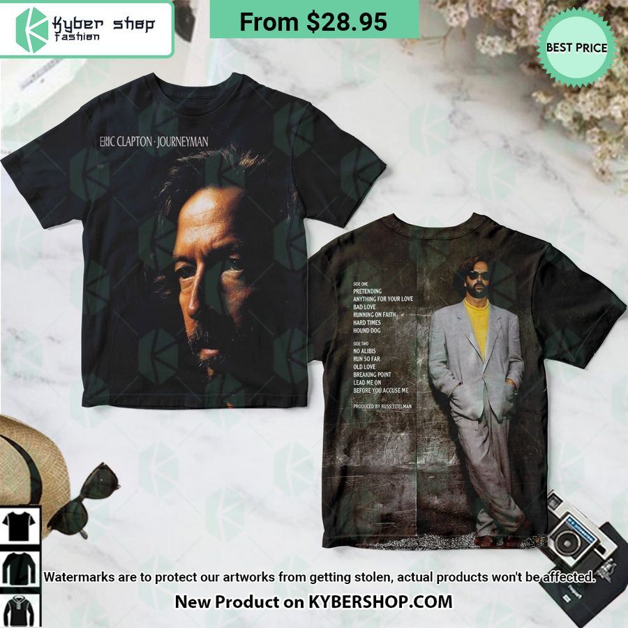 Eric Clapton Journeyman Album Shirt