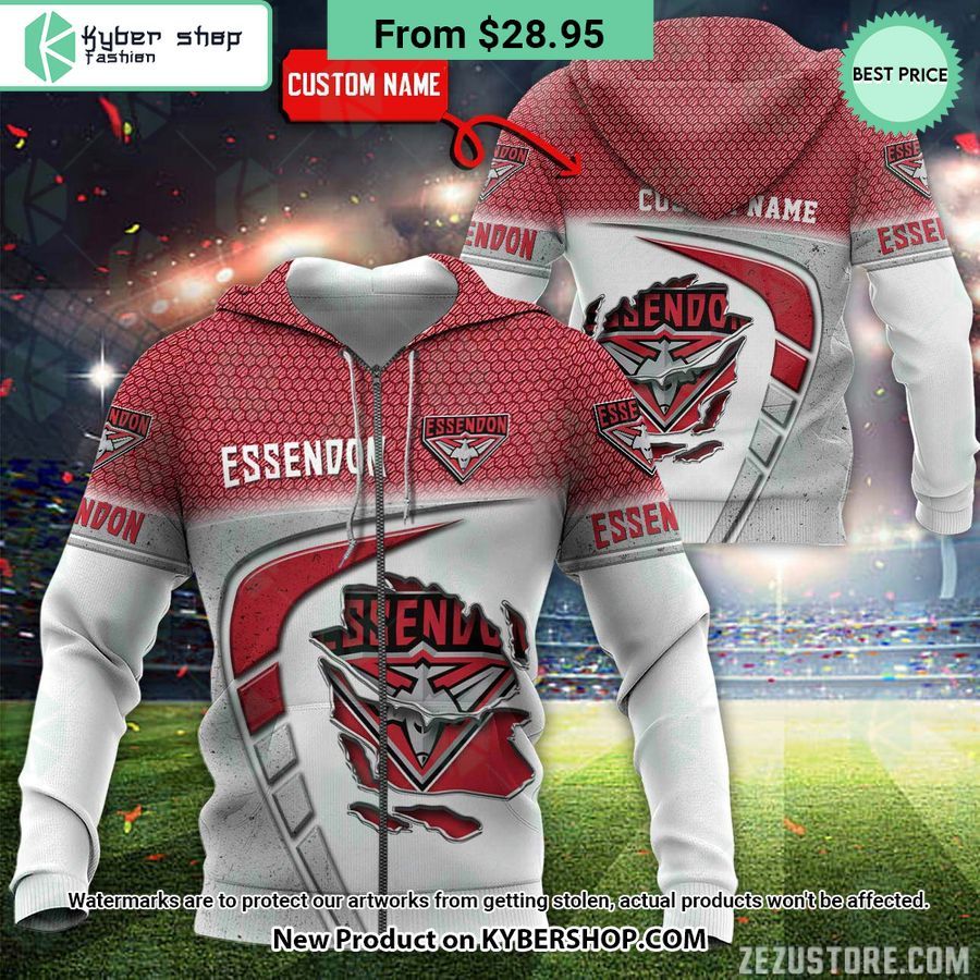 Essendon Bombers CUSTOM Hoodie