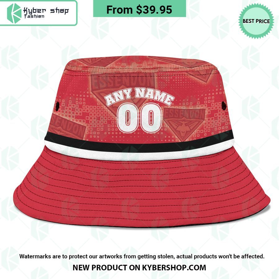 Essendon Football Club Logo Bucket Hat