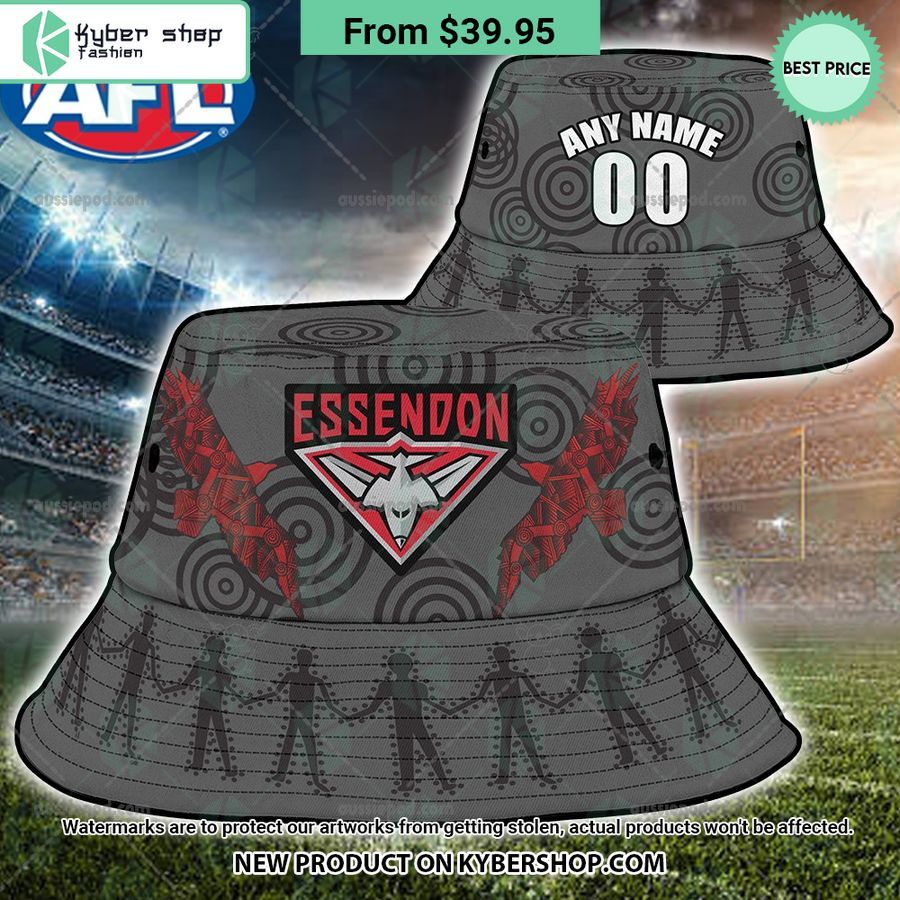 Essendon Football Club Naidoc Bucket Hat