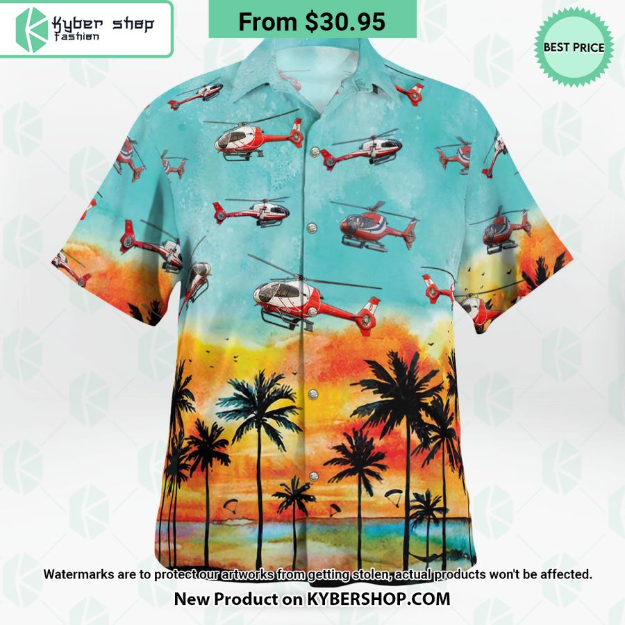 Eurocopter EC120 Colibri Hawaiian Shirt
