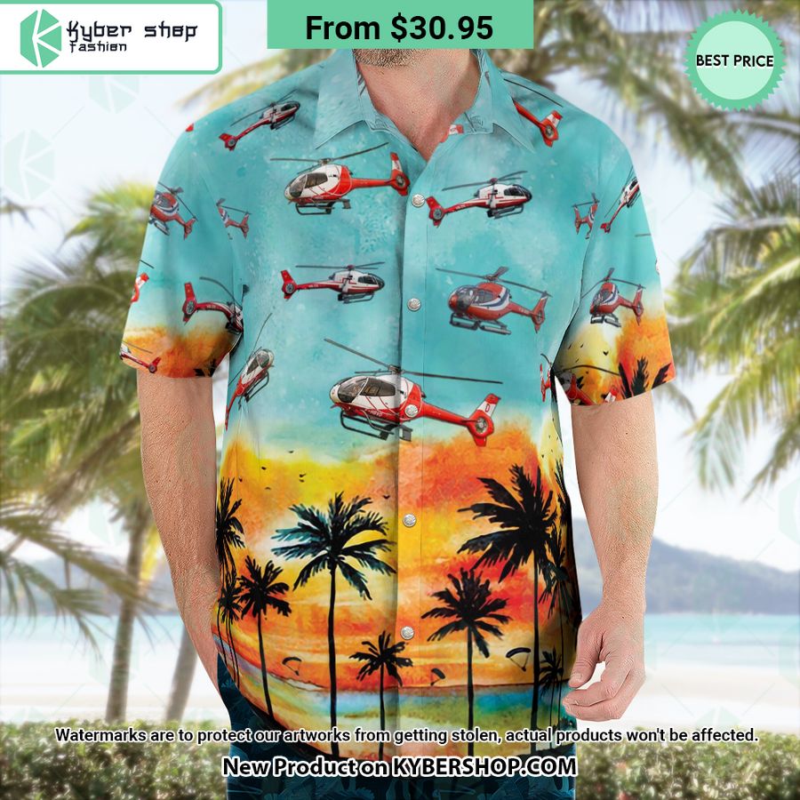 Eurocopter EC120 Colibri Hawaiian Shirt