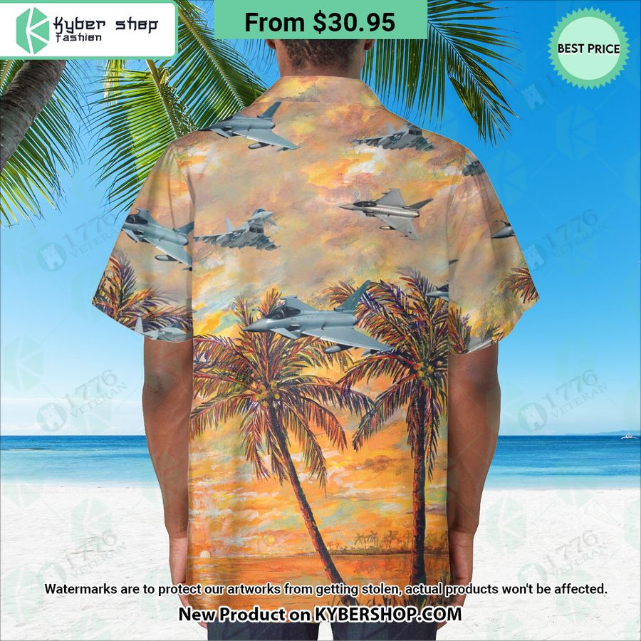 Eurofighter Typhoon Hawaiian Shirt