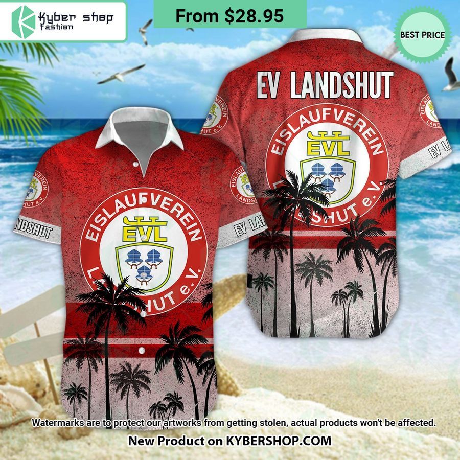 EV Landshut Hawaiian Shirt and Shorts