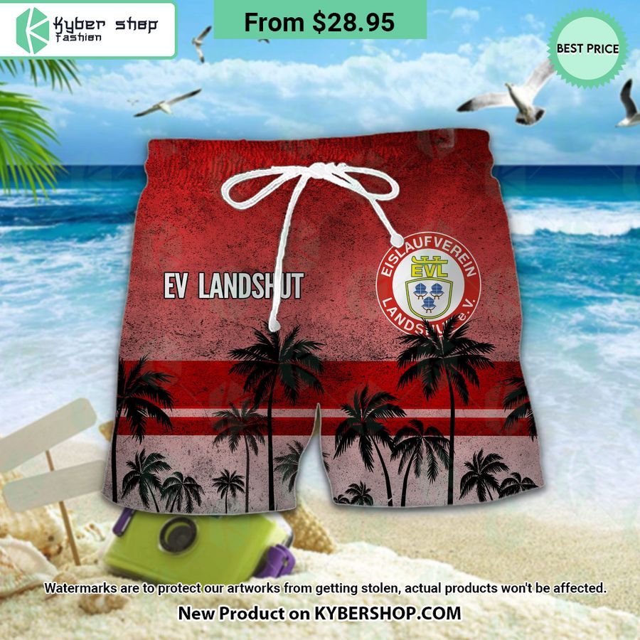 EV Landshut Hawaiian Shirt and Shorts