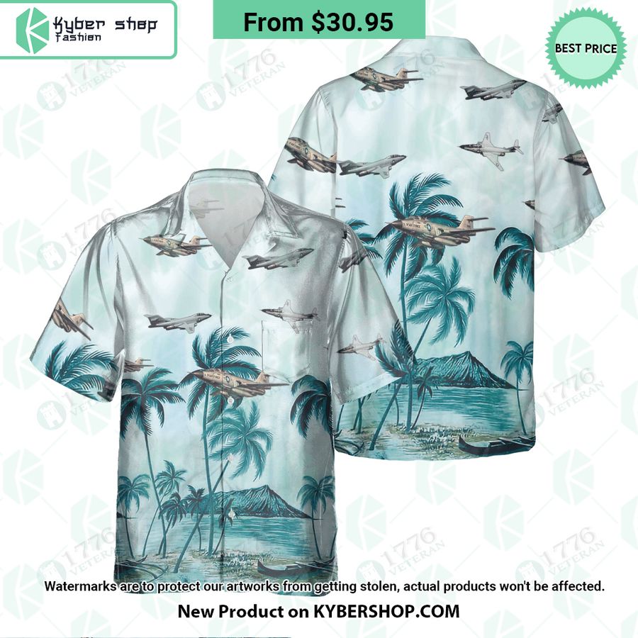 F-101 Voodoo Palm Hawaiian Shirt