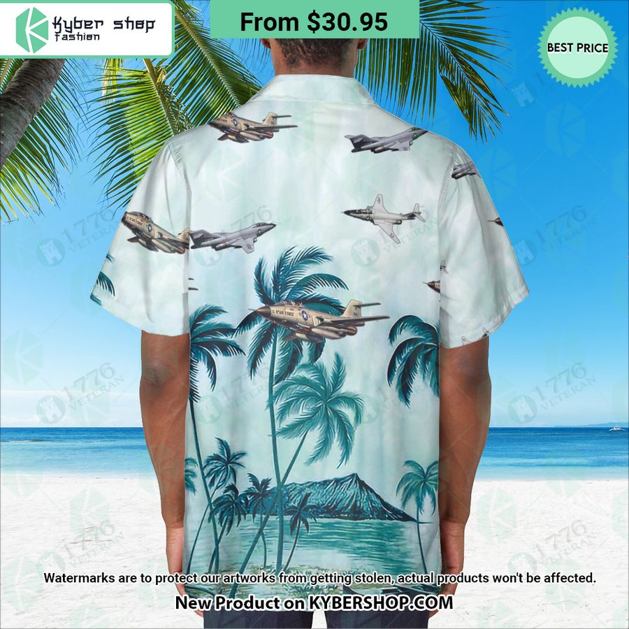F-101 Voodoo Palm Hawaiian Shirt