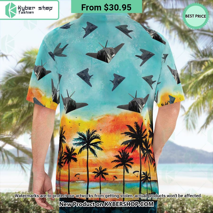 F-117 Nighthawk Hawaiian Shirt