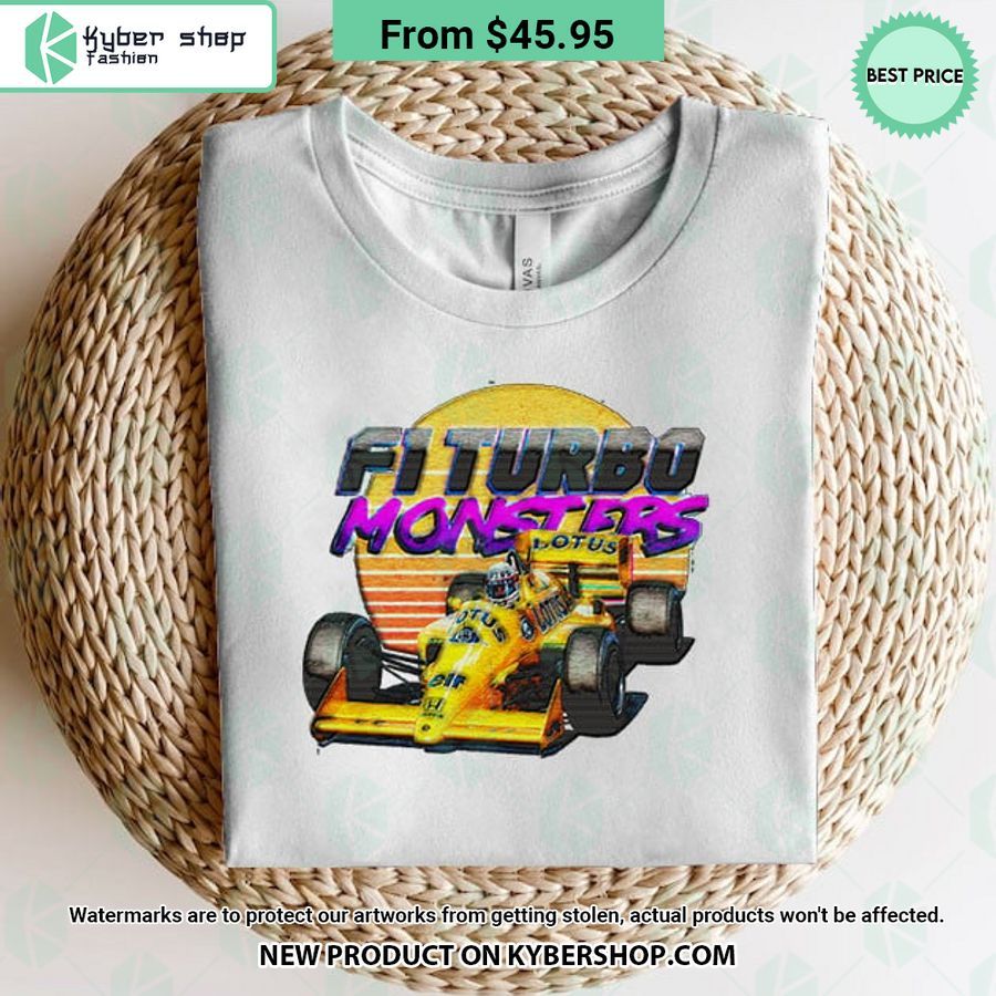 F1 Turbo Monsters Embroidered Shirt