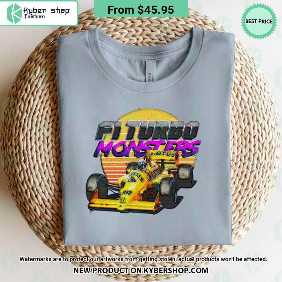 F1 Turbo Monsters Embroidered Shirt