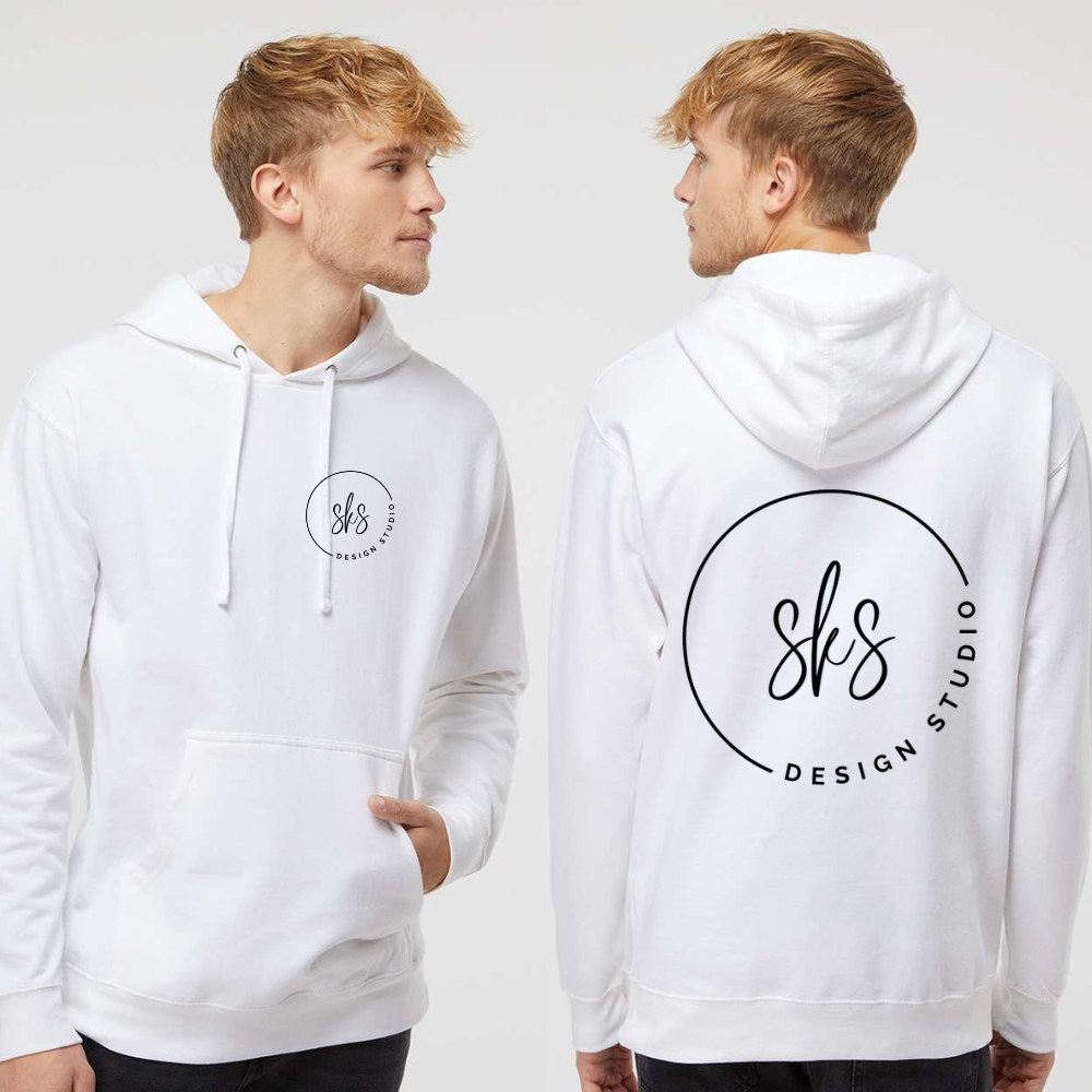 Custom Logo | Unisex Hoodie [Independent Trading Co.]