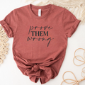 Inspirational T-Shirt Prove Them Wrong Graphic Tee