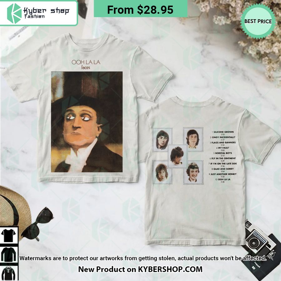 Faces Ooh La La Album Cover Shirt