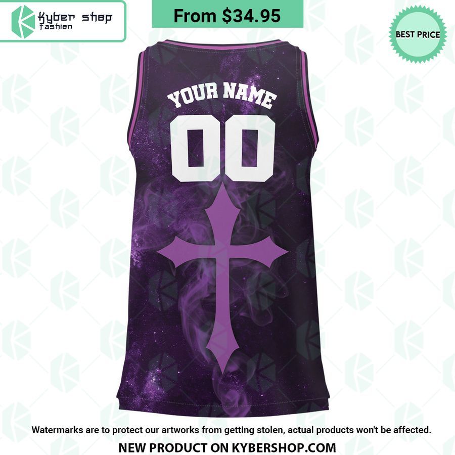 Faith Is Believing In Jesus CUSTOM Basketball Jersey