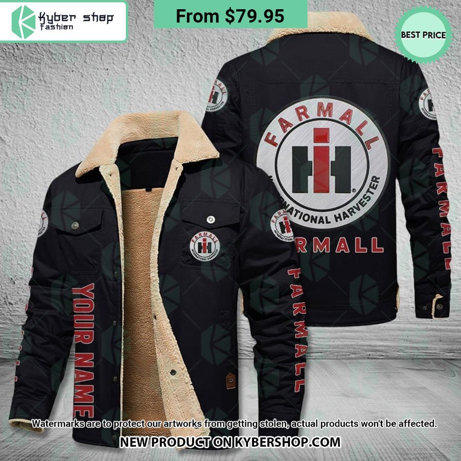 Farmall Fleece Leather Jacket