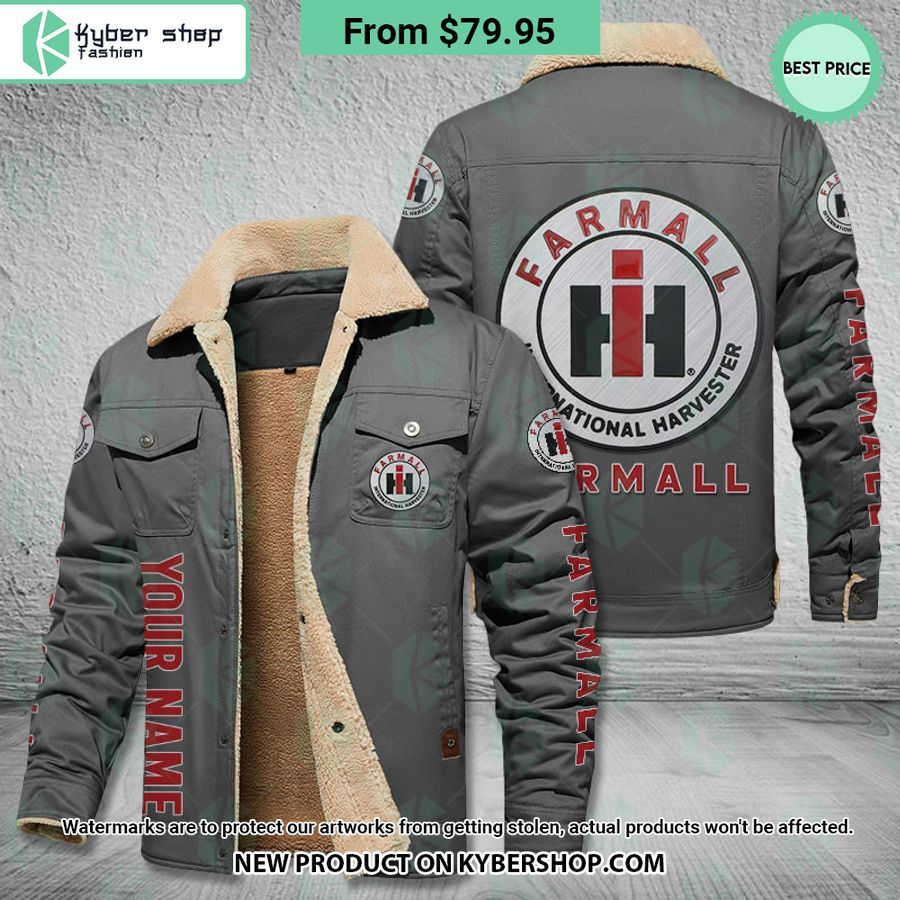 Farmall Fleece Leather Jacket