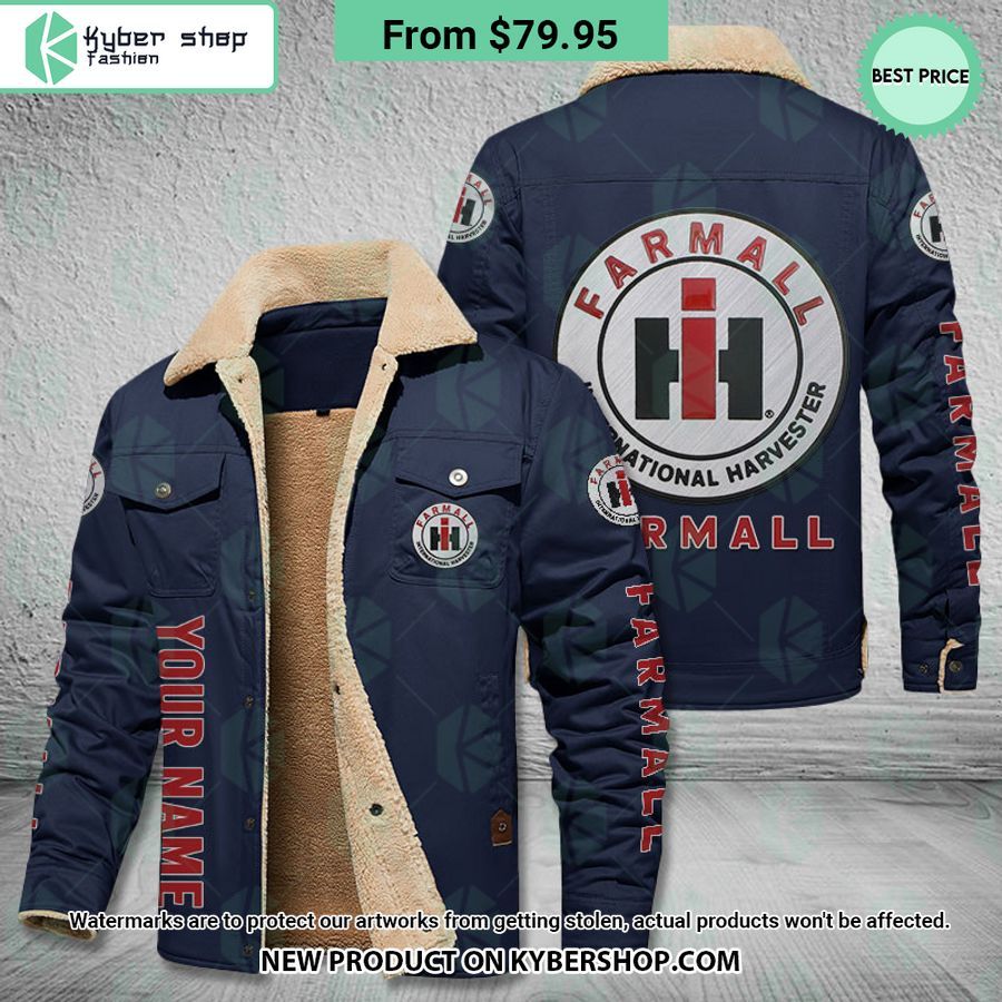 Farmall Fleece Leather Jacket