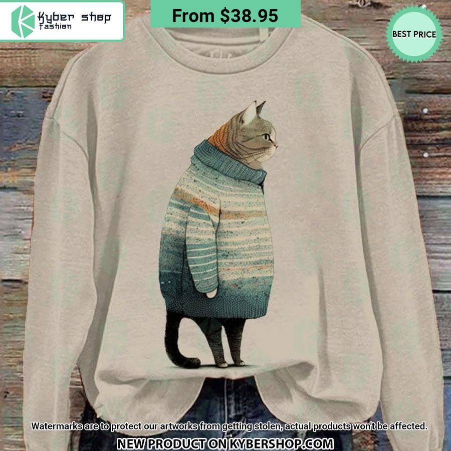Fat Winter Cat Sweatshirt