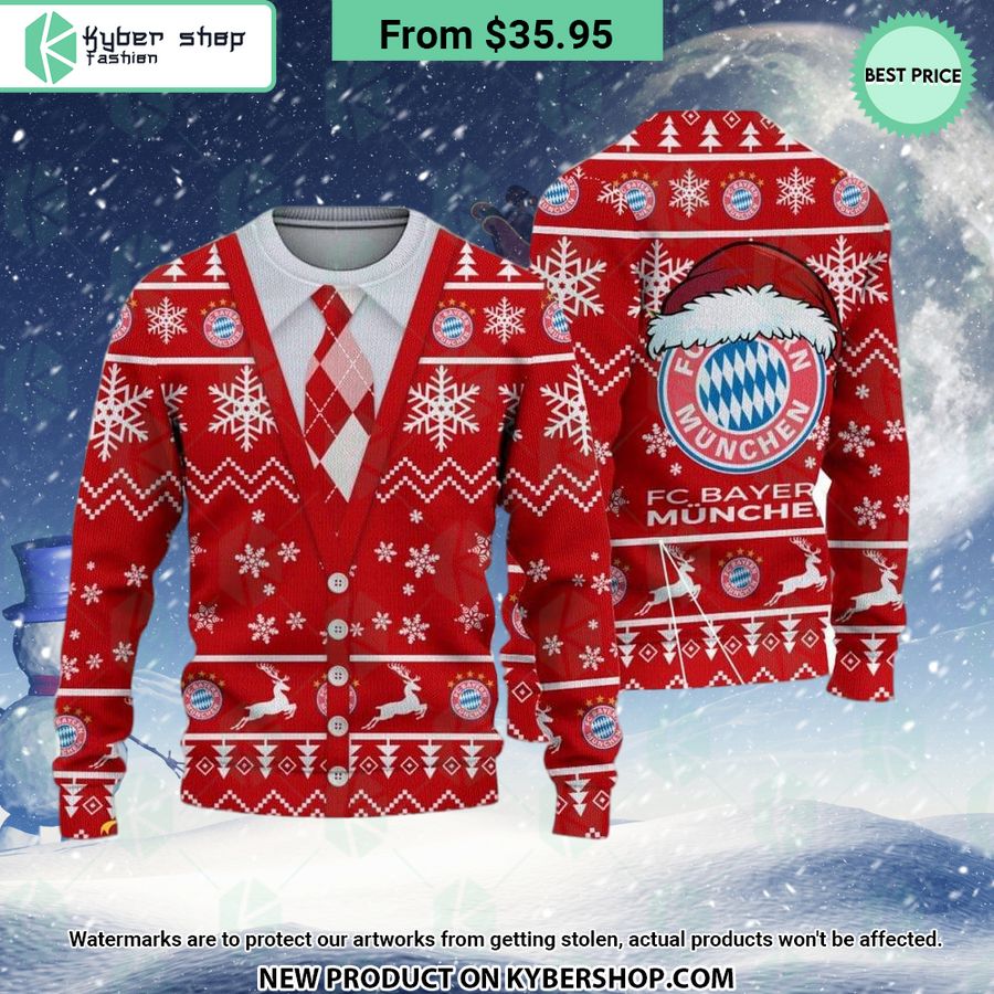 FC Bayern Munchen Bundesliga Sweater