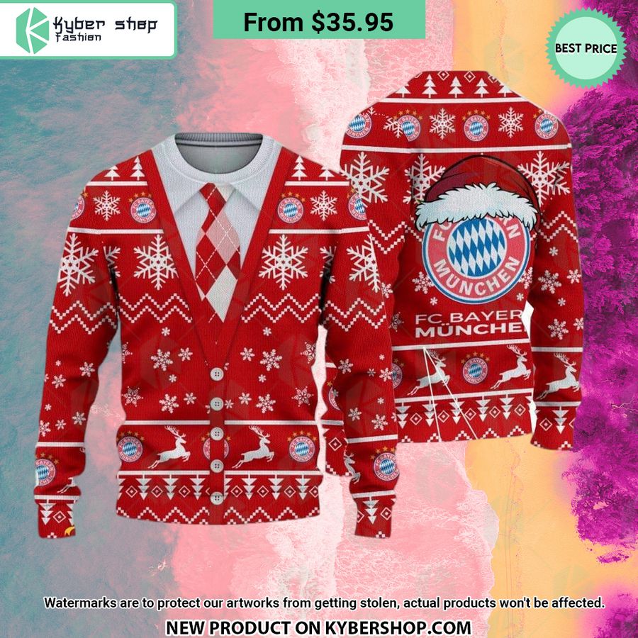 FC Bayern Munchen Bundesliga Sweater