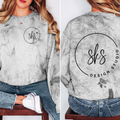 Custom Logo | Unisex Color Blast Crewneck Sweatshirt [Comfort Colors]