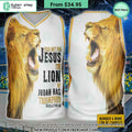 Fear Not For Jesus The Lion Of Judah CUSTOM Basketball Jersey