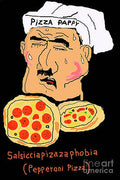 Fear Of Pepperoni Pizza Print