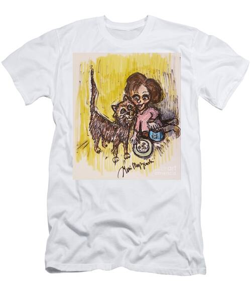 Feeding My Cat T-Shirt