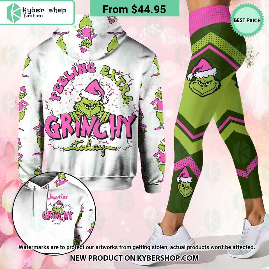Feeling Extra Grincy Today Hoodie, Legging