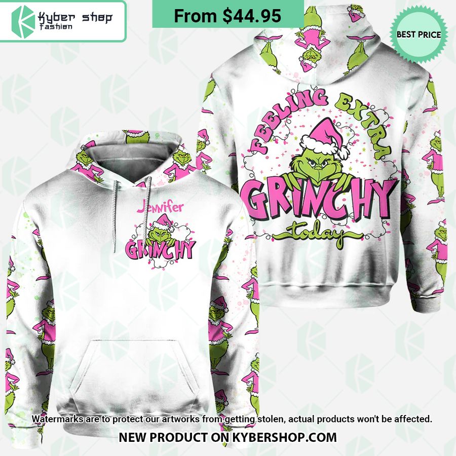 Feeling Extra Grincy Today Hoodie, Legging