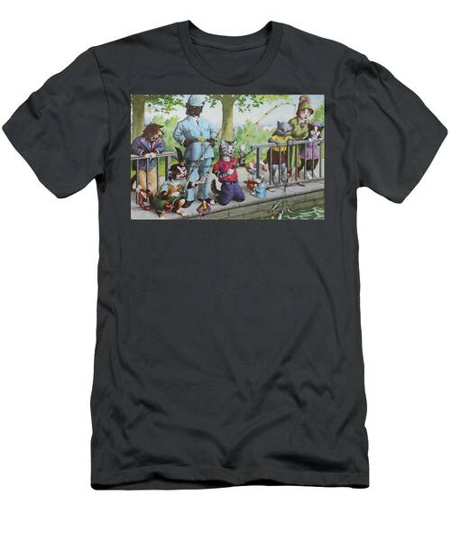 Feline Fishin' T-Shirt