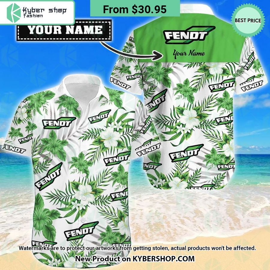 Fendt Flowers Hawaiian Shirt