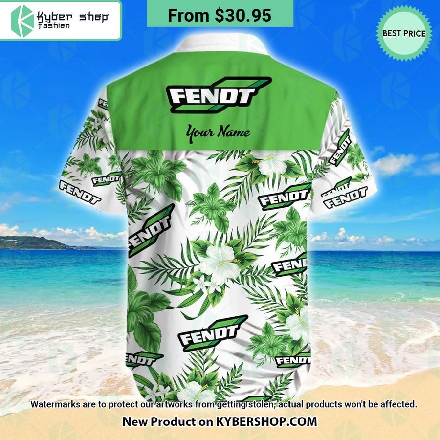 Fendt Flowers Hawaiian Shirt
