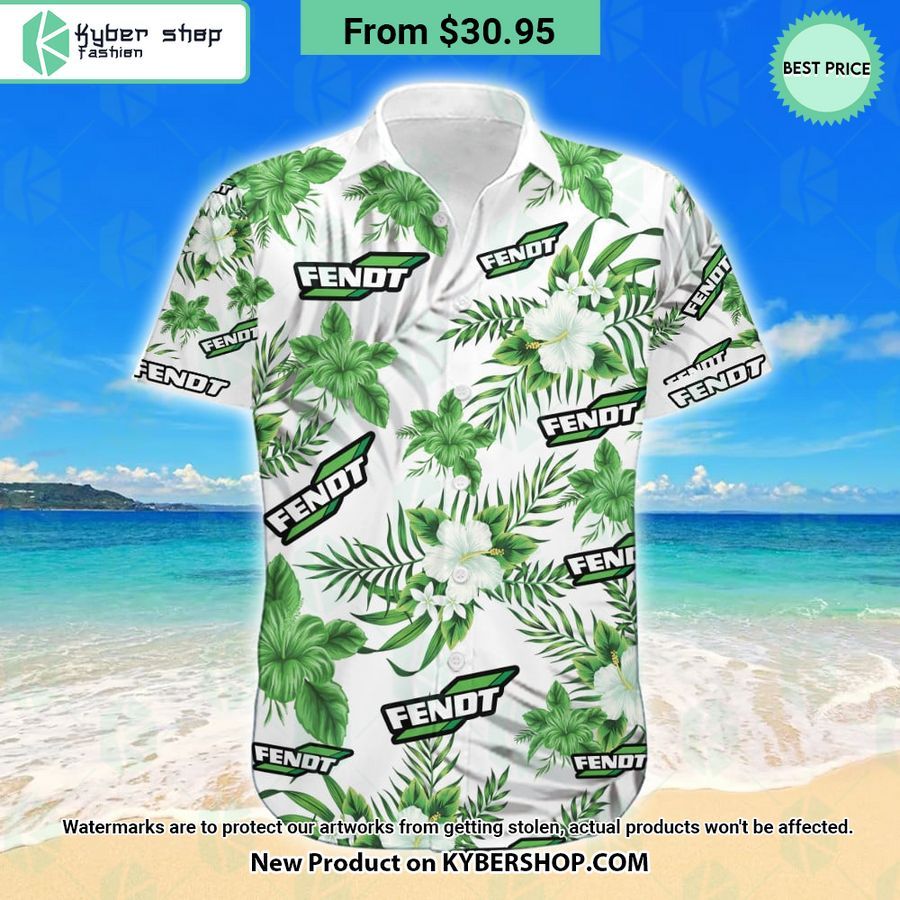 Fendt Flowers Hawaiian Shirt