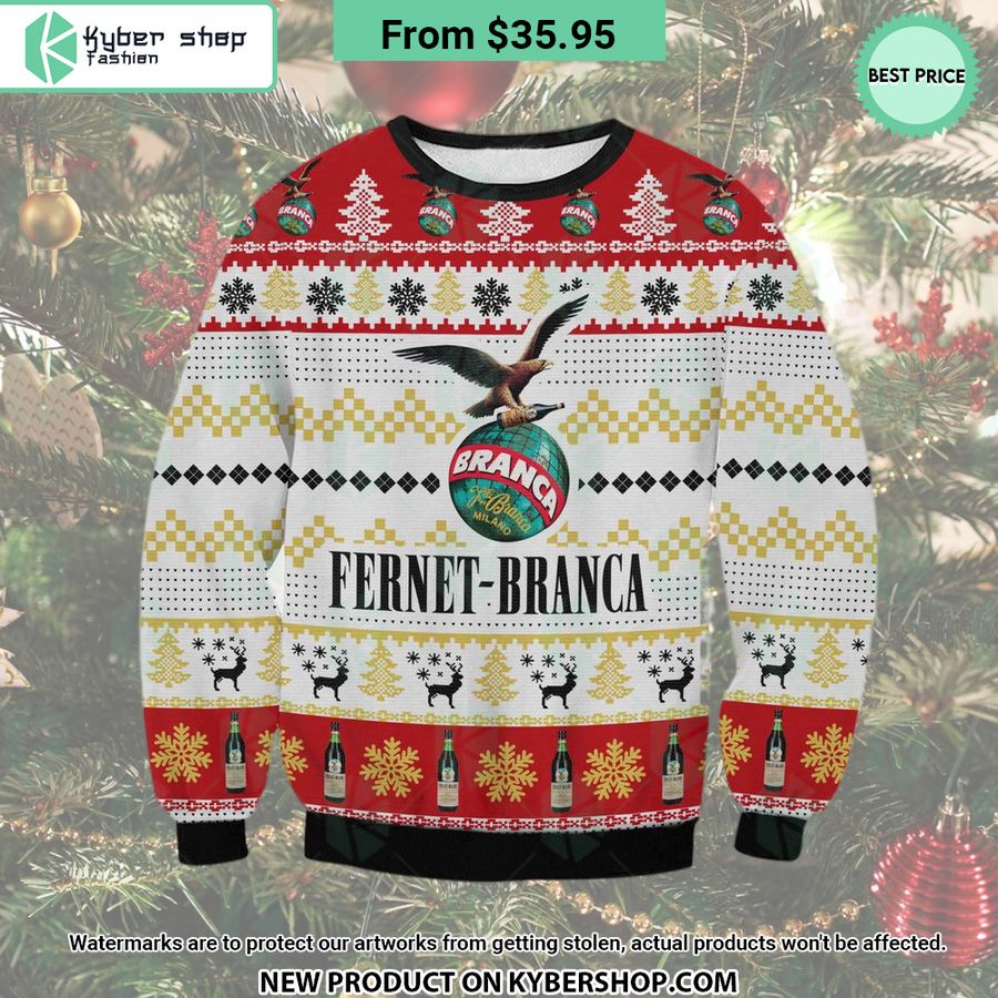 Fernet Branca Christmas Sweater