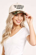 That Sounds Like My Husband’S Problem Two Tone Cotton Hat