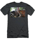 Fig Tree Growing Through Outer Wall Ruin At Siem Reap Cambodia T-Shirt