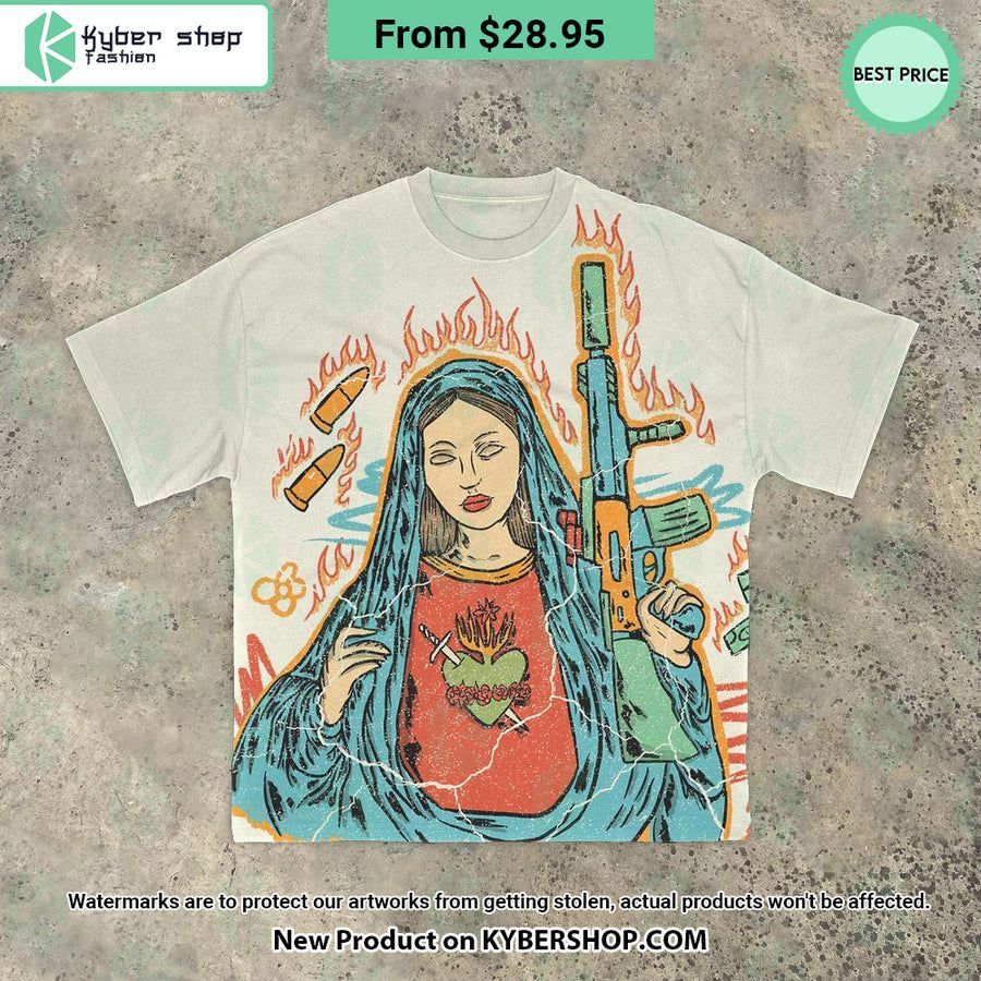 Fire Goddess Vintage T Shirt