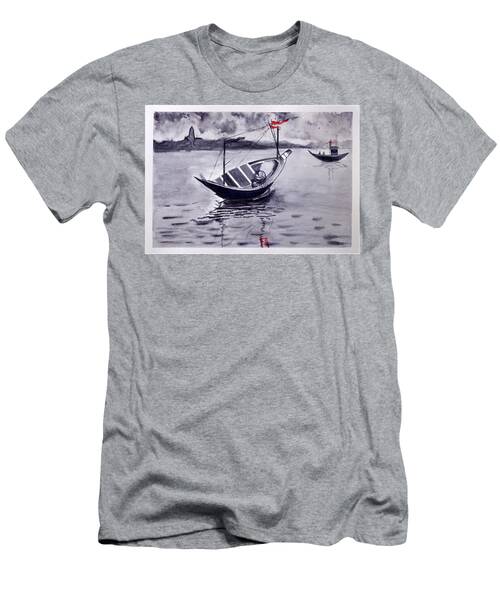 Fishing Grey T-Shirt