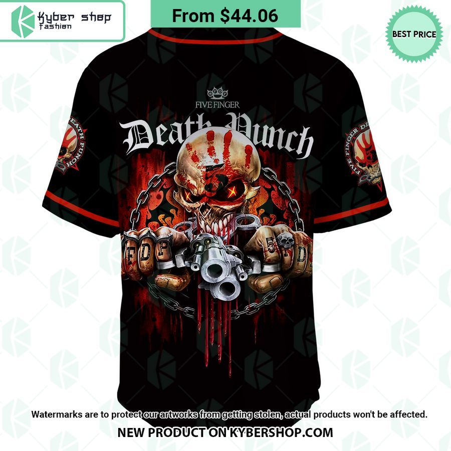 Five Finger Death Punch CUSTOM Baseball Jersey