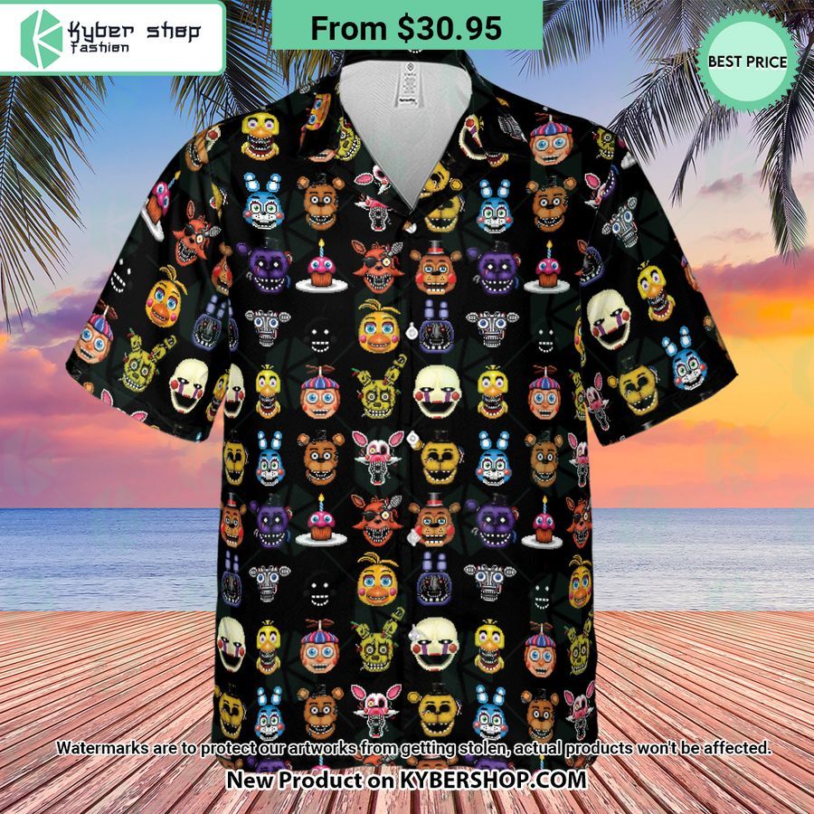 Five Nights At Freddys World Hawaiian Shirt