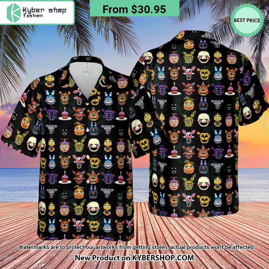 Five Nights At Freddys World Hawaiian Shirt