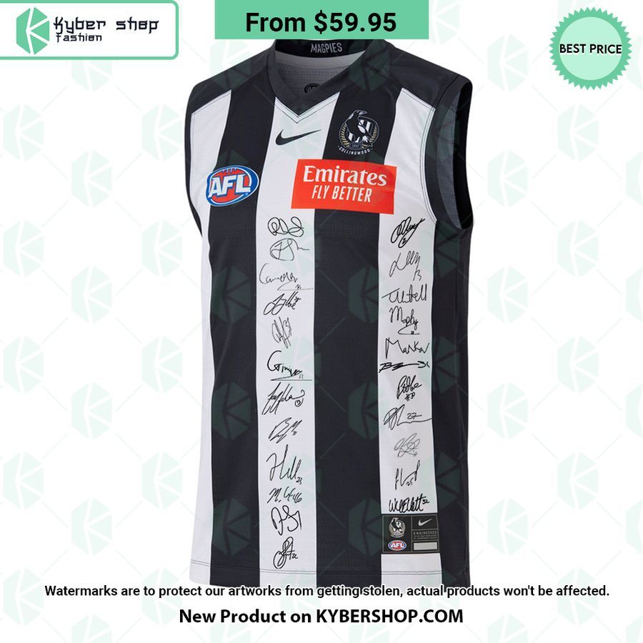 FC Collingwood Magpies Signature CUSTOM Basketball Jersey