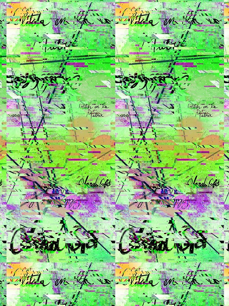Glitch Art by AmbarVioletArt