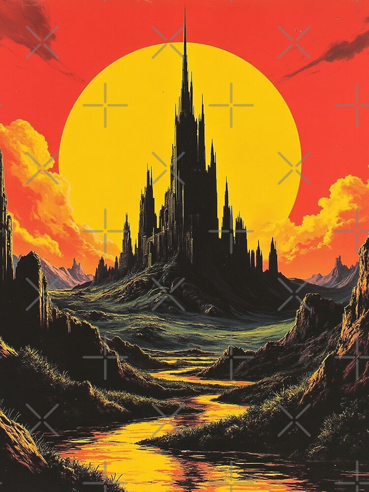 Dark Mountain by MADandSANE-MArt