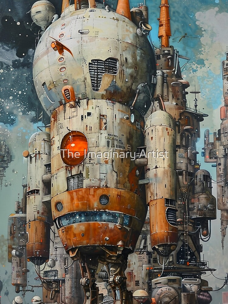 Vanguard of the Rust-Planet by The Imaginary Artist