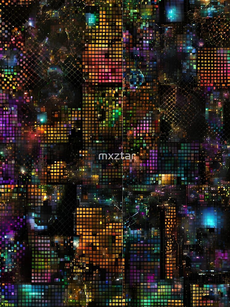 Pixel Drift: AI-Rendered Chaos by mxztar