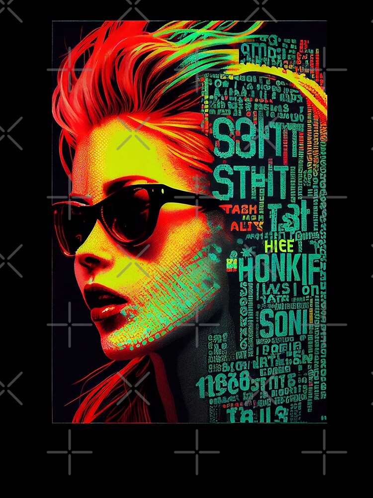 Cybernetic Creativity: The Art of the Matrix Printout Girl by 3D-Elegance-Art